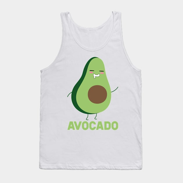 Avocado And Toast Matching Couple Tank Top by SusurrationStudio